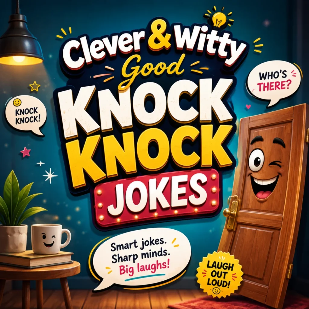 Clever & Witty Good Knock Knock Jokes
