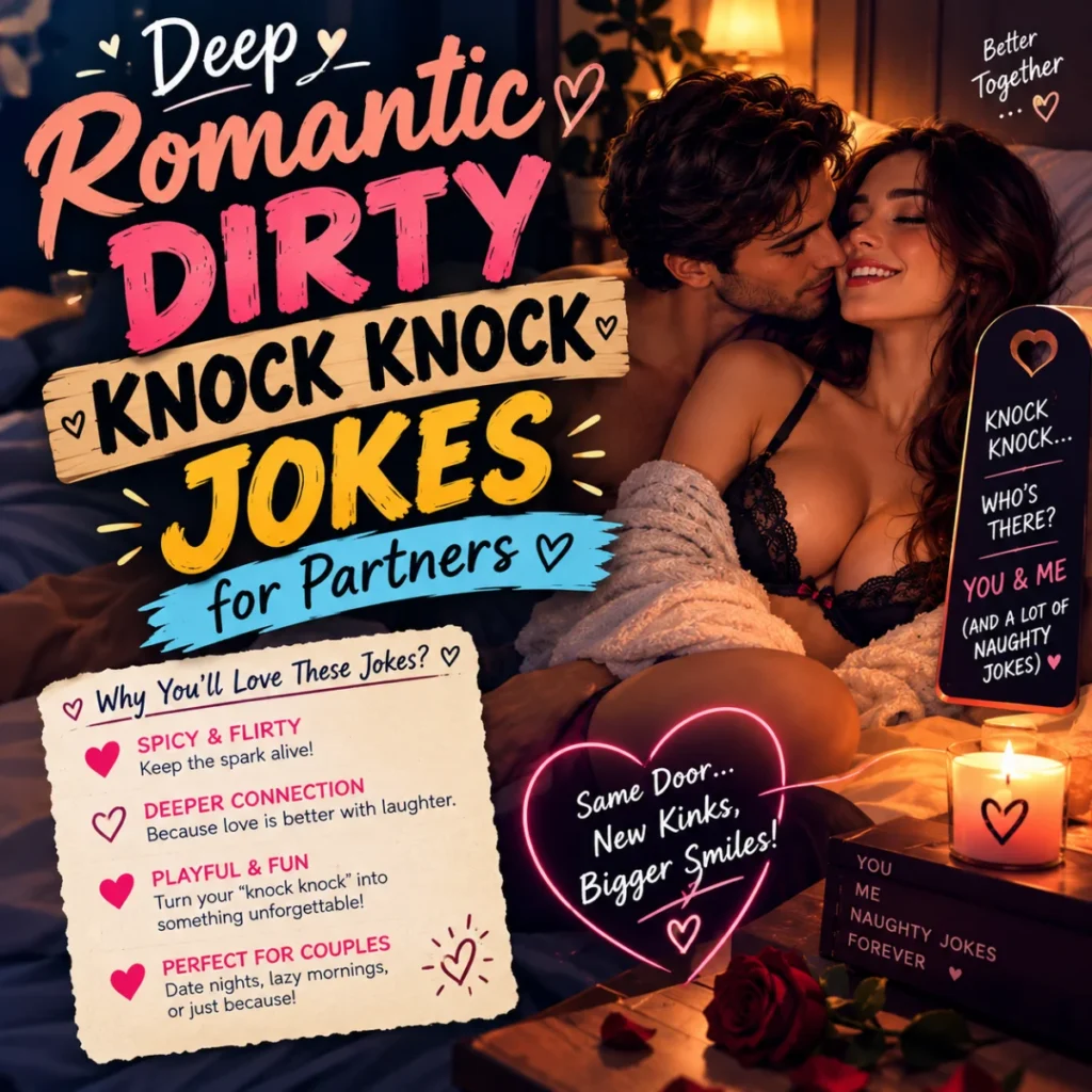 Deep Romantic Dirty Knock Knock Jokes for Partners