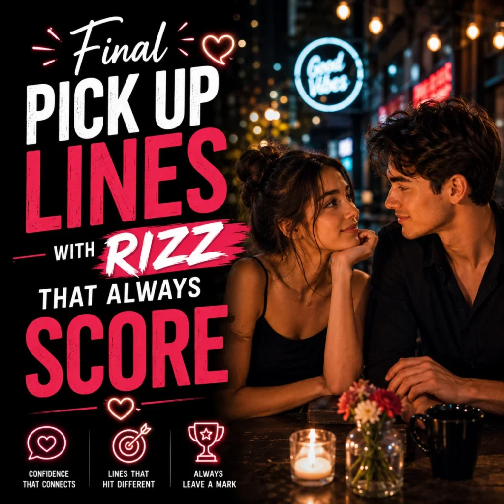 Final Pick Up Lines With Rizz That Always Score