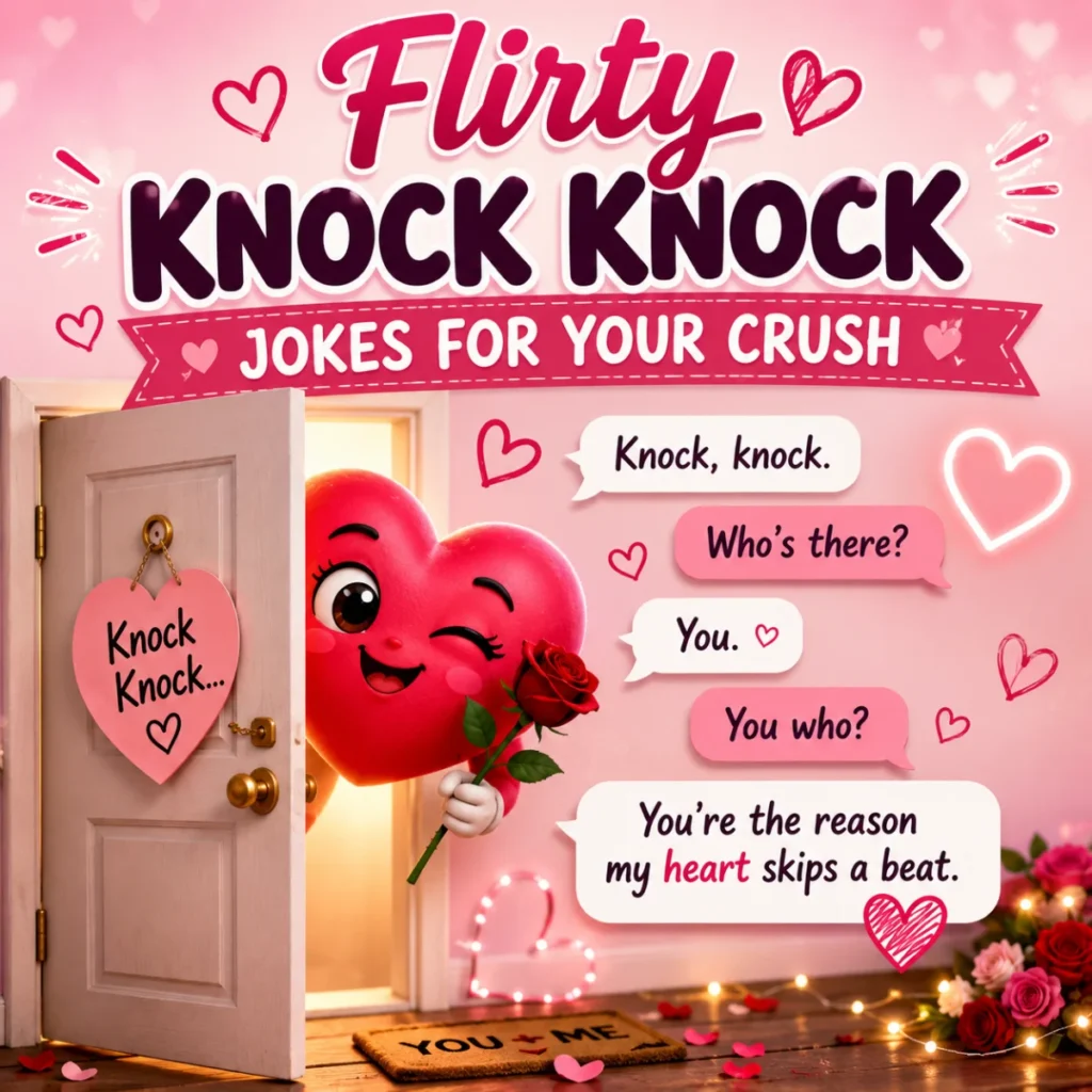 Flirty Knock Knock Jokes for Your Crush