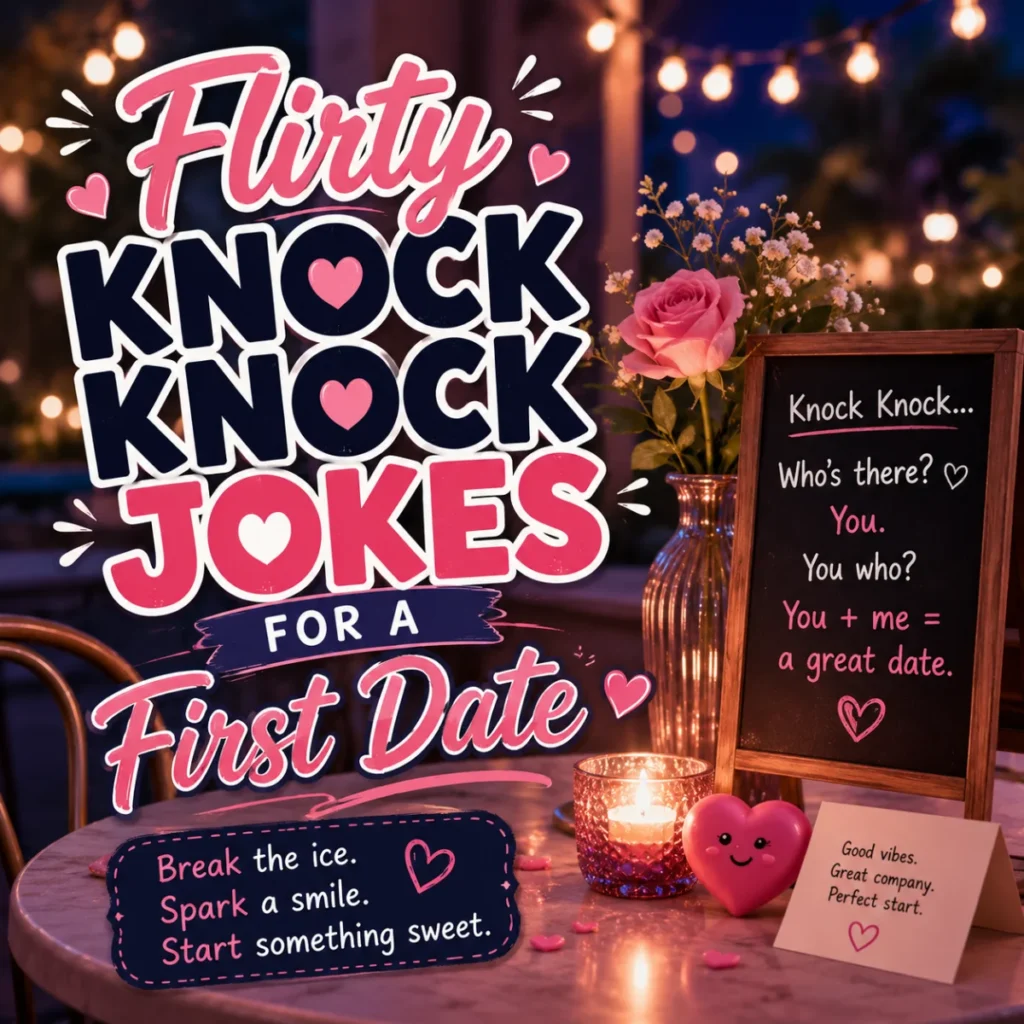 Flirty Knock Knock Jokes for a First Date