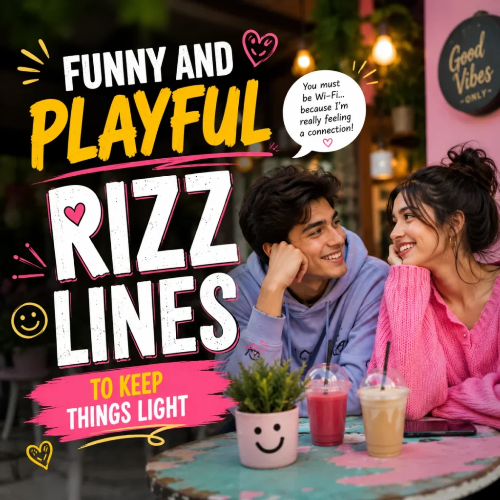 Funny And Playful Rizz Lines To Keep Things Light