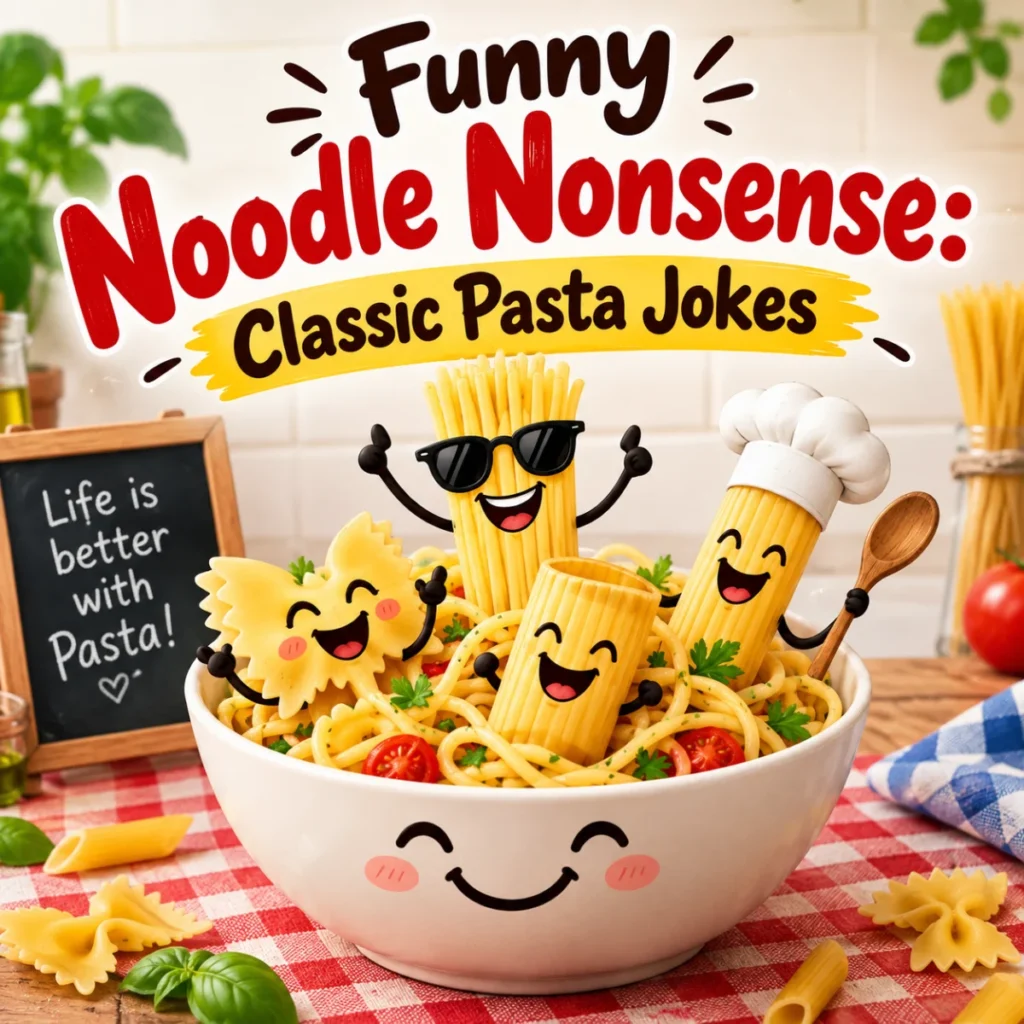 Funny Noodle Nonsense Classic Pasta Jokes