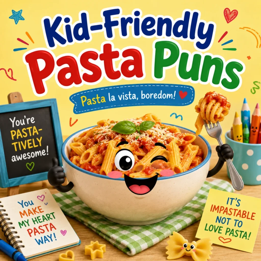 Kid-Friendly Pasta Puns