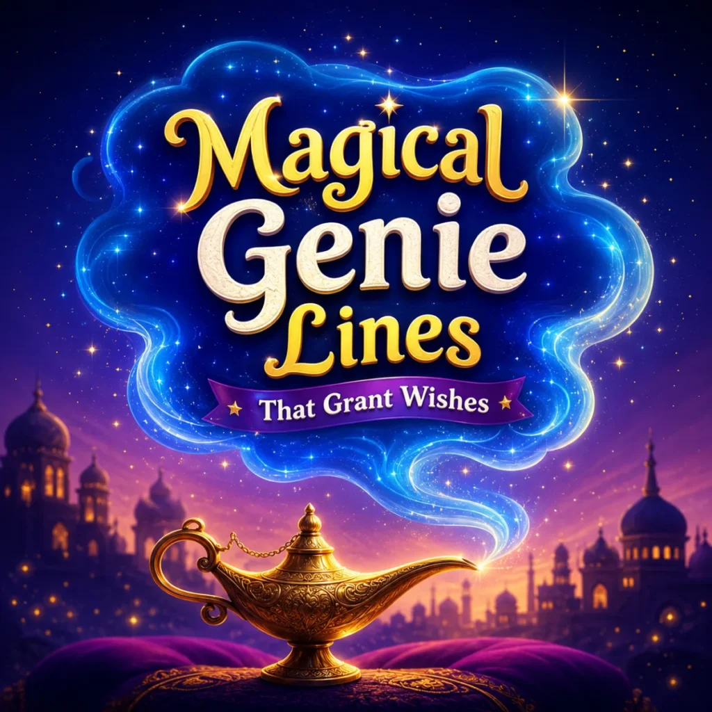Magical Genie Lines That Grant Wishes