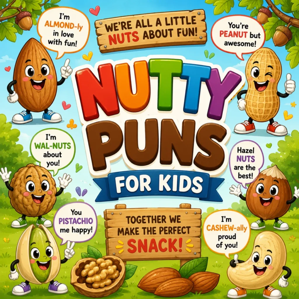 Nutty Puns for Kids