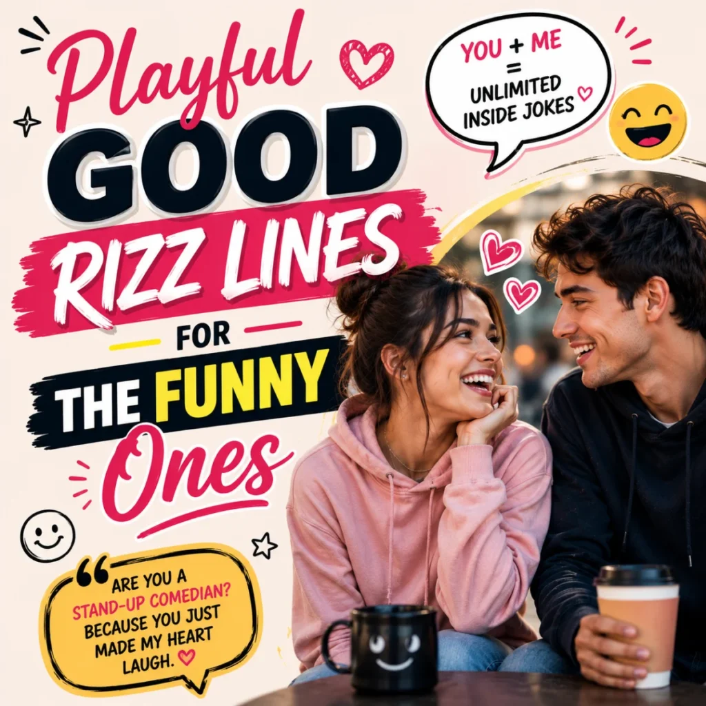 Playful Good Rizz Lines For The Funny Ones