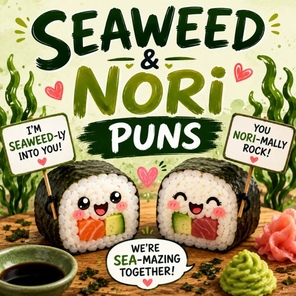 Seaweed & Nori Puns