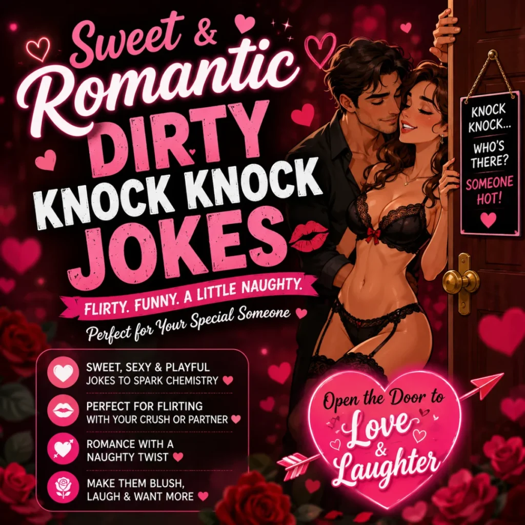 Sweet & Romantic Dirty Knock Knock Jokes