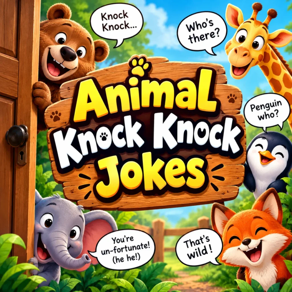 Animal Knock Knock Jokes