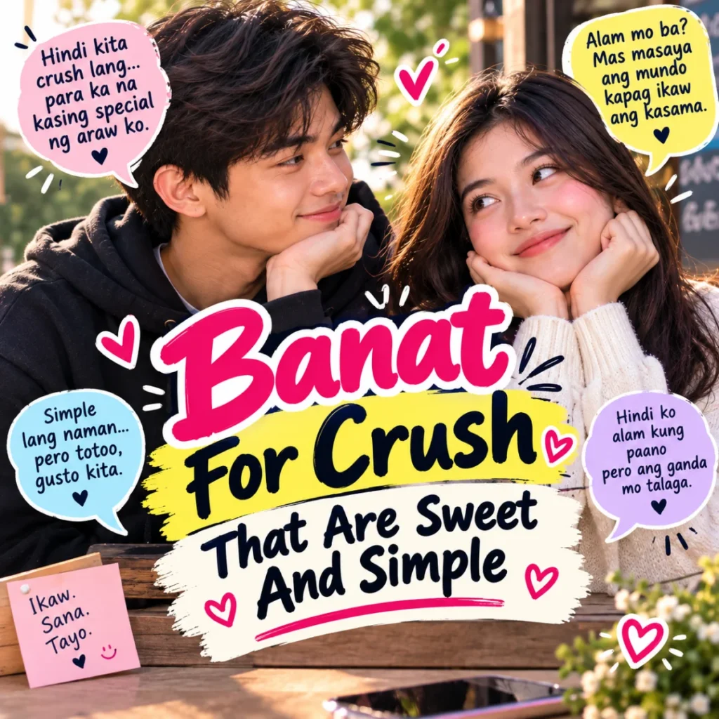 Banat For Crush That Are Sweet And Simple