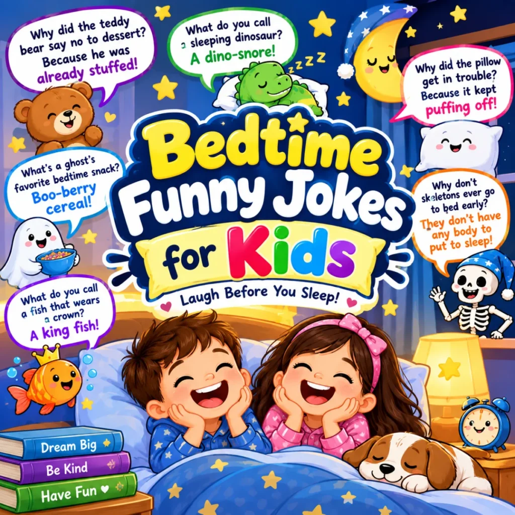 Bedtime Funny Jokes for Kids