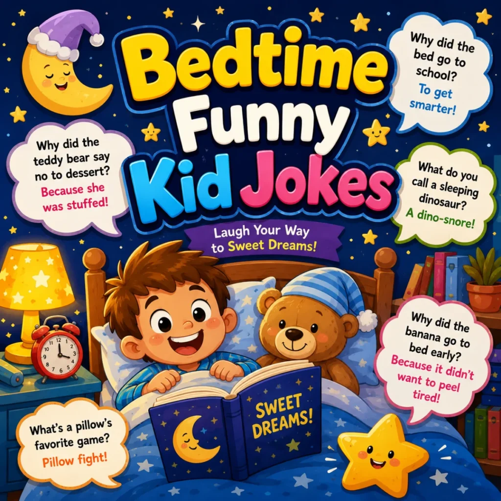 Bedtime Funny Kid Jokes
