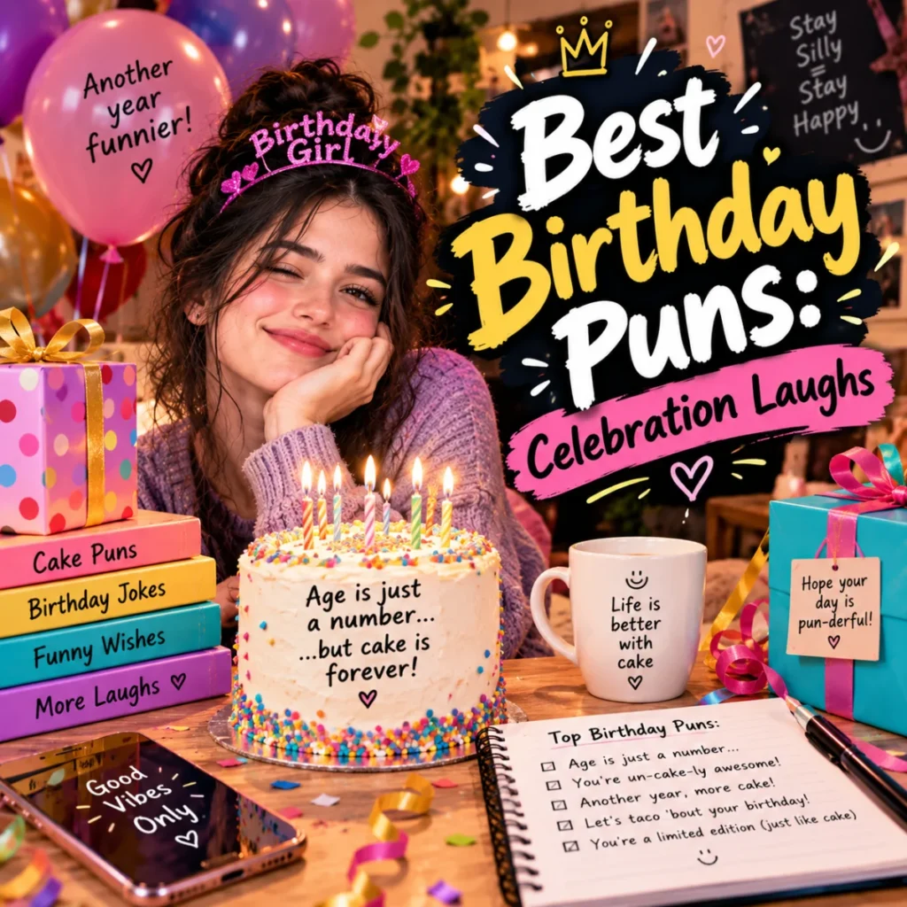 Best Birthday Puns Celebration Laughs