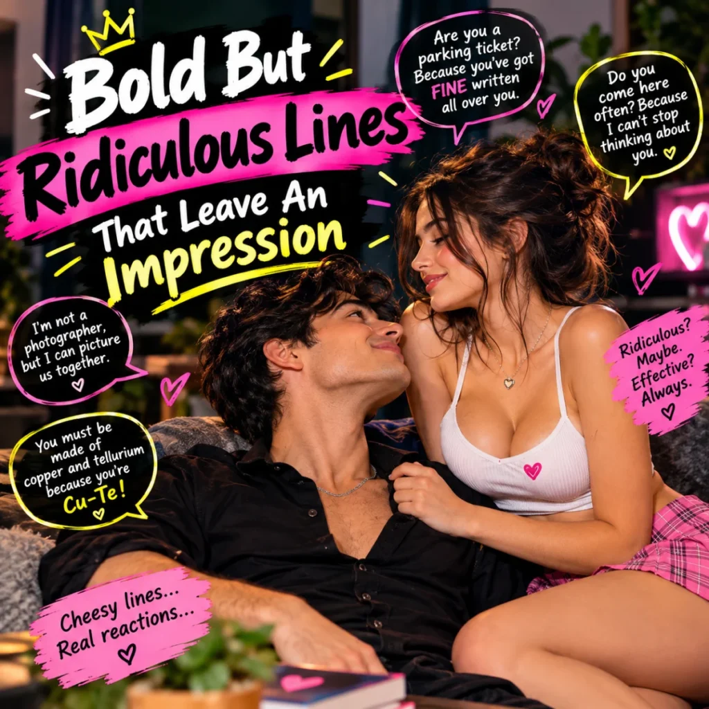 Bold But Ridiculous Lines That Leave An Impression