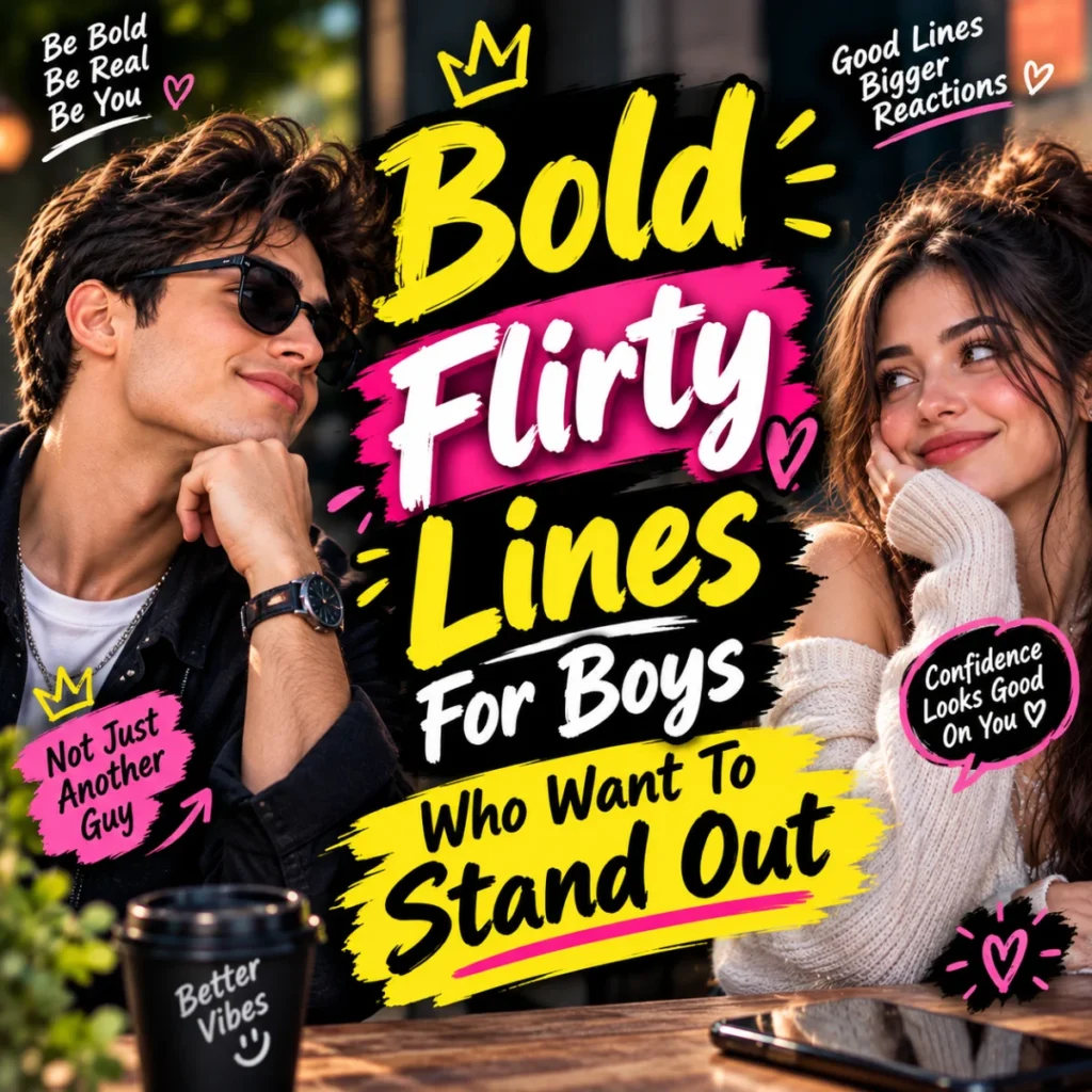 Bold Flirty Lines For Boys Who Want To Stand Out