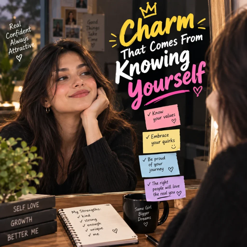Charm That Comes From Knowing Yourself