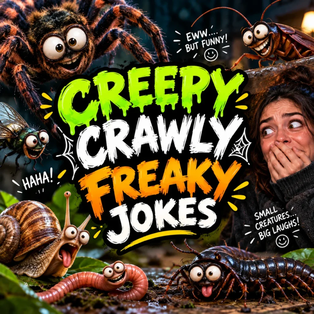Creepy Crawly Freaky Jokes