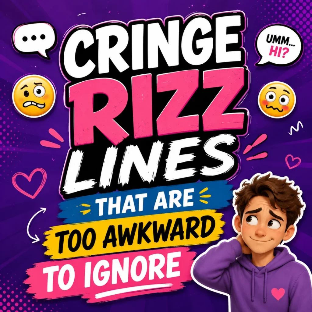Cringe Rizz Lines That Are Too Awkward To Ignore