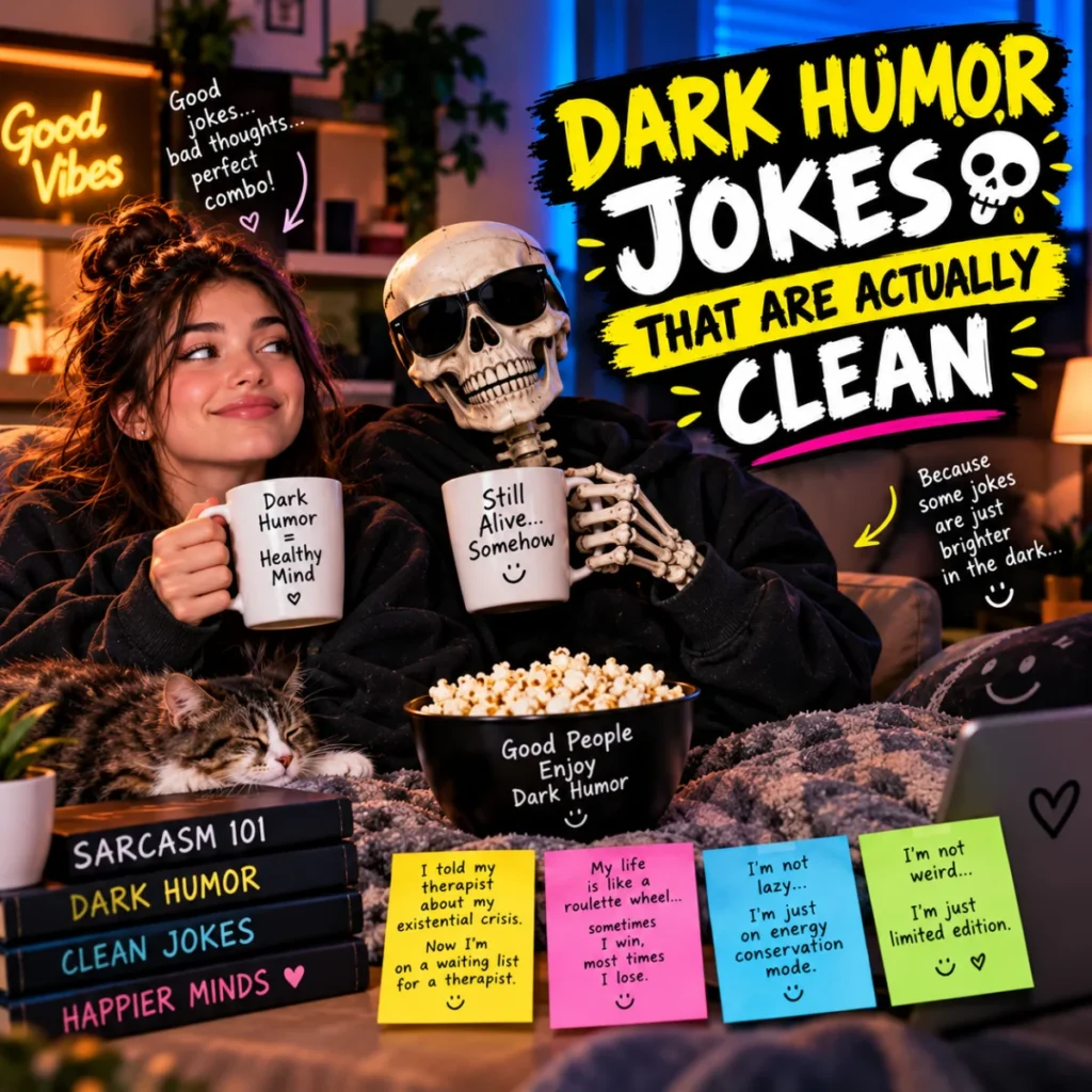 Dark Humor Jokes That Are Actually Clean