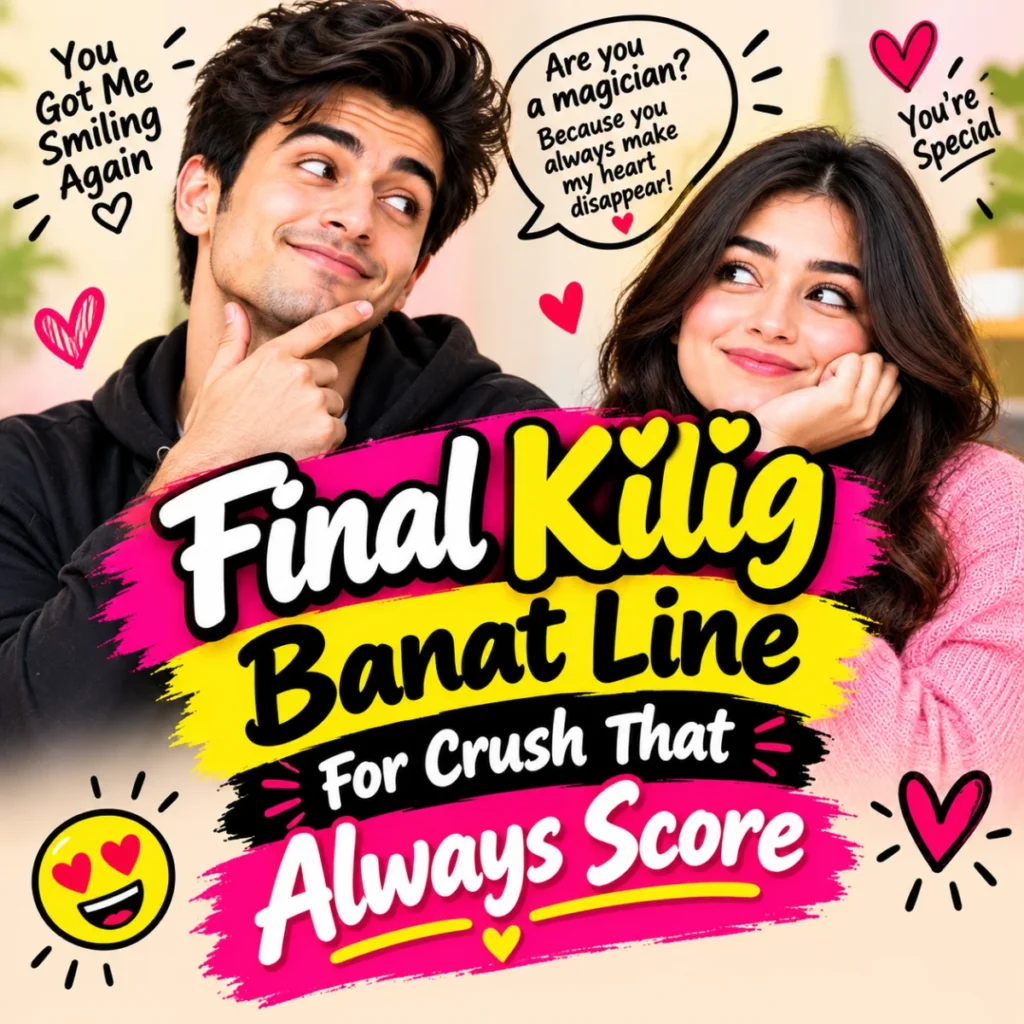 Final Kilig Banat Line For Crush That Always Score
