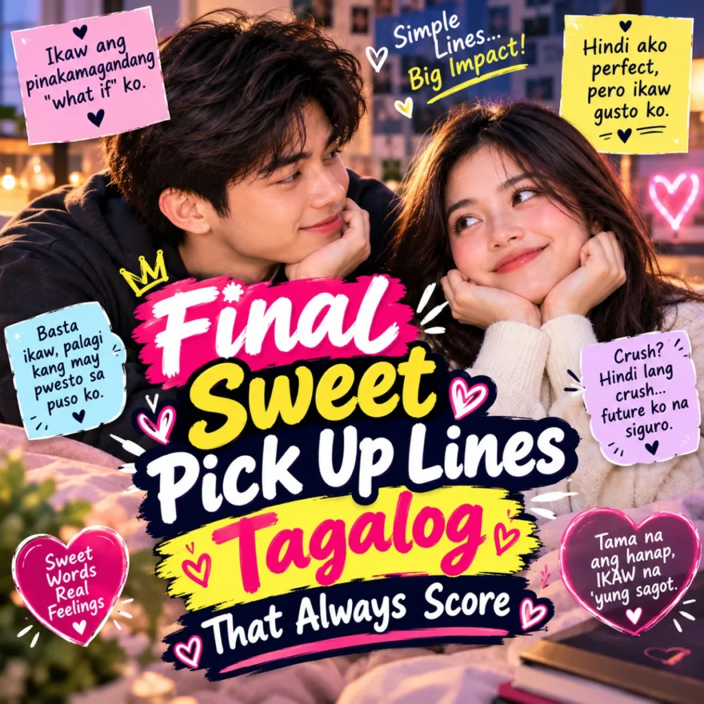 Final Sweet Pick Up Lines Tagalog That Always Score
