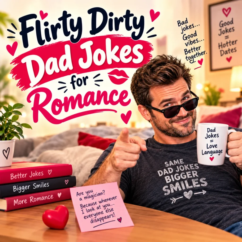 Flirty Dirty Dad Jokes for Romance