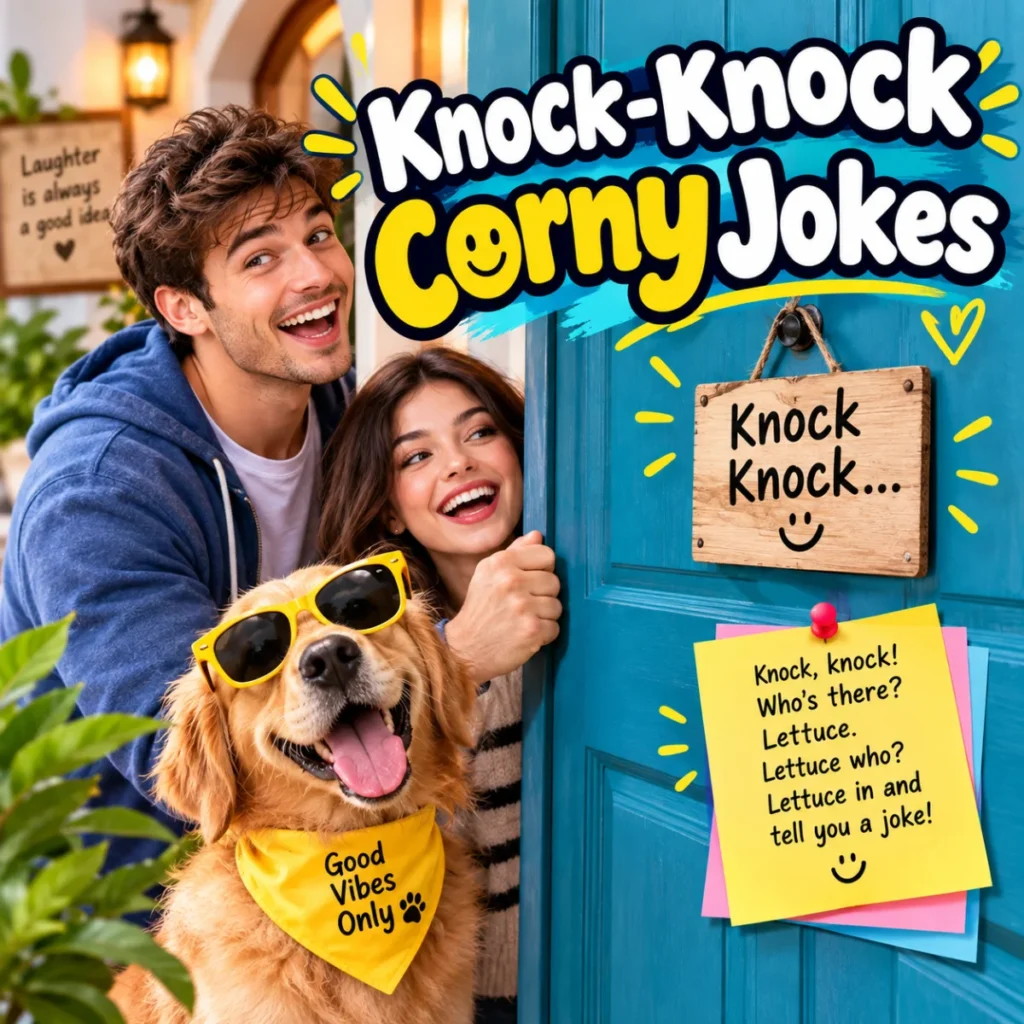 Knock-Knock Corny Jokes
