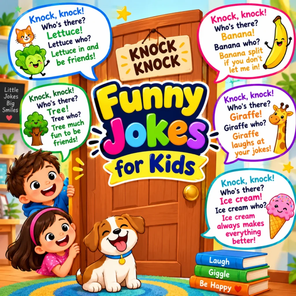 Knock-Knock Funny Jokes for Kids