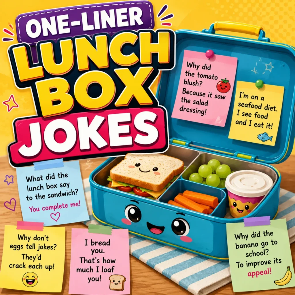 One-Liner Lunch Box Jokes