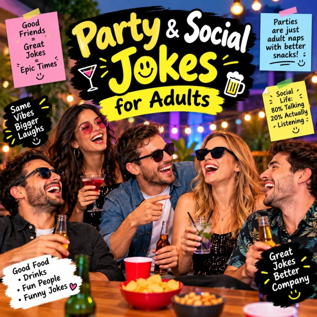 Party & Social Jokes for Adults