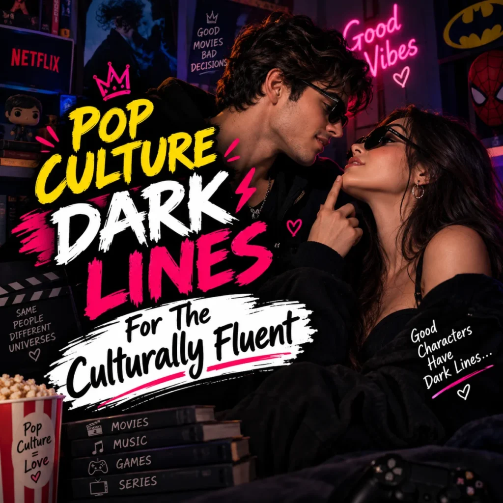 Pop Culture Dark Lines For The Culturally Fluent