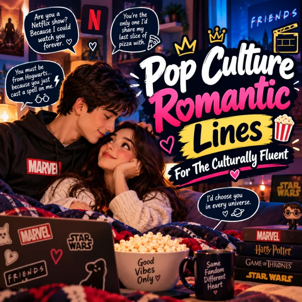 Pop Culture Romantic Lines For The Culturally Fluent