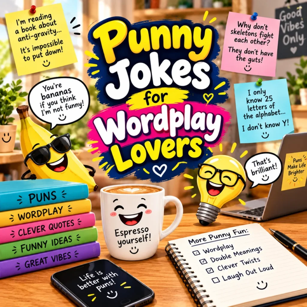 Punny Jokes for Wordplay Lovers