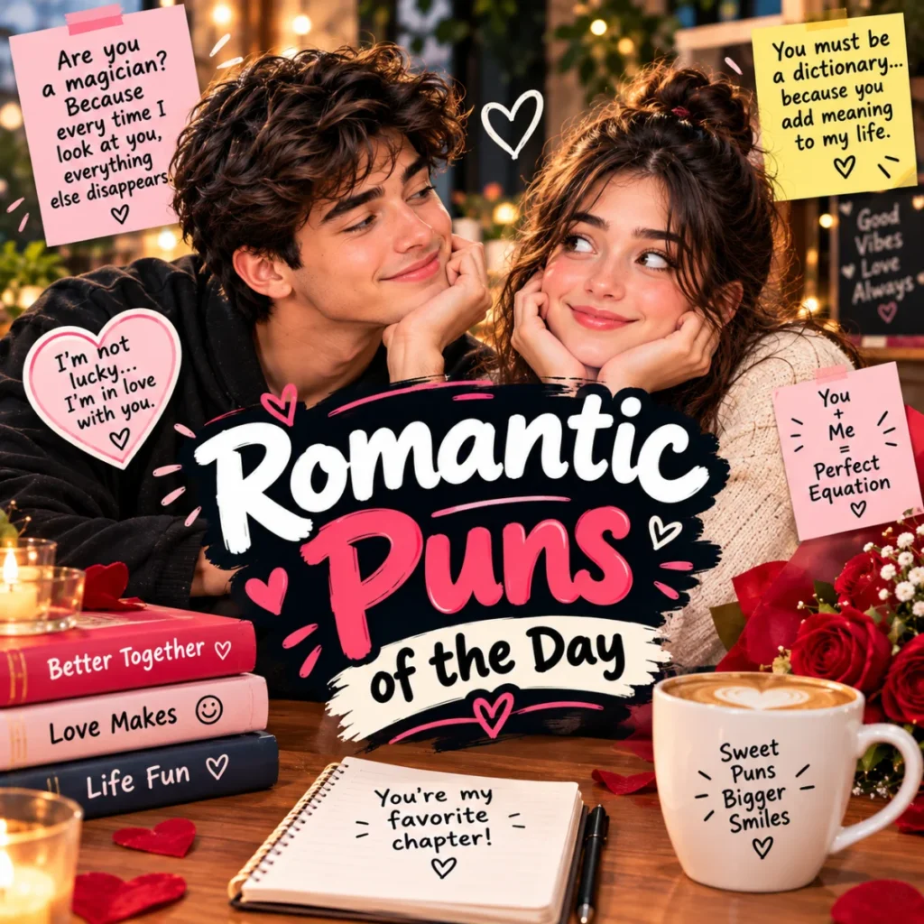 Romantic Puns of the Day