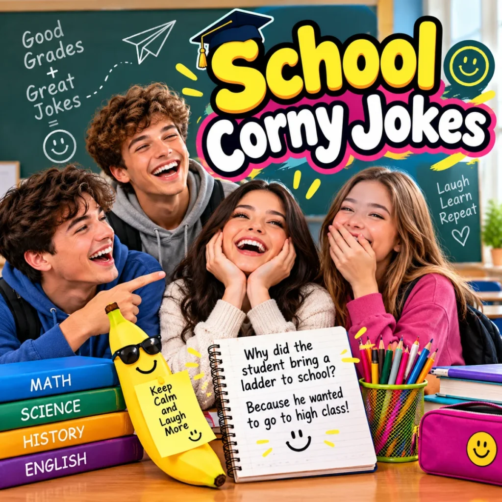 School Corny Jokes