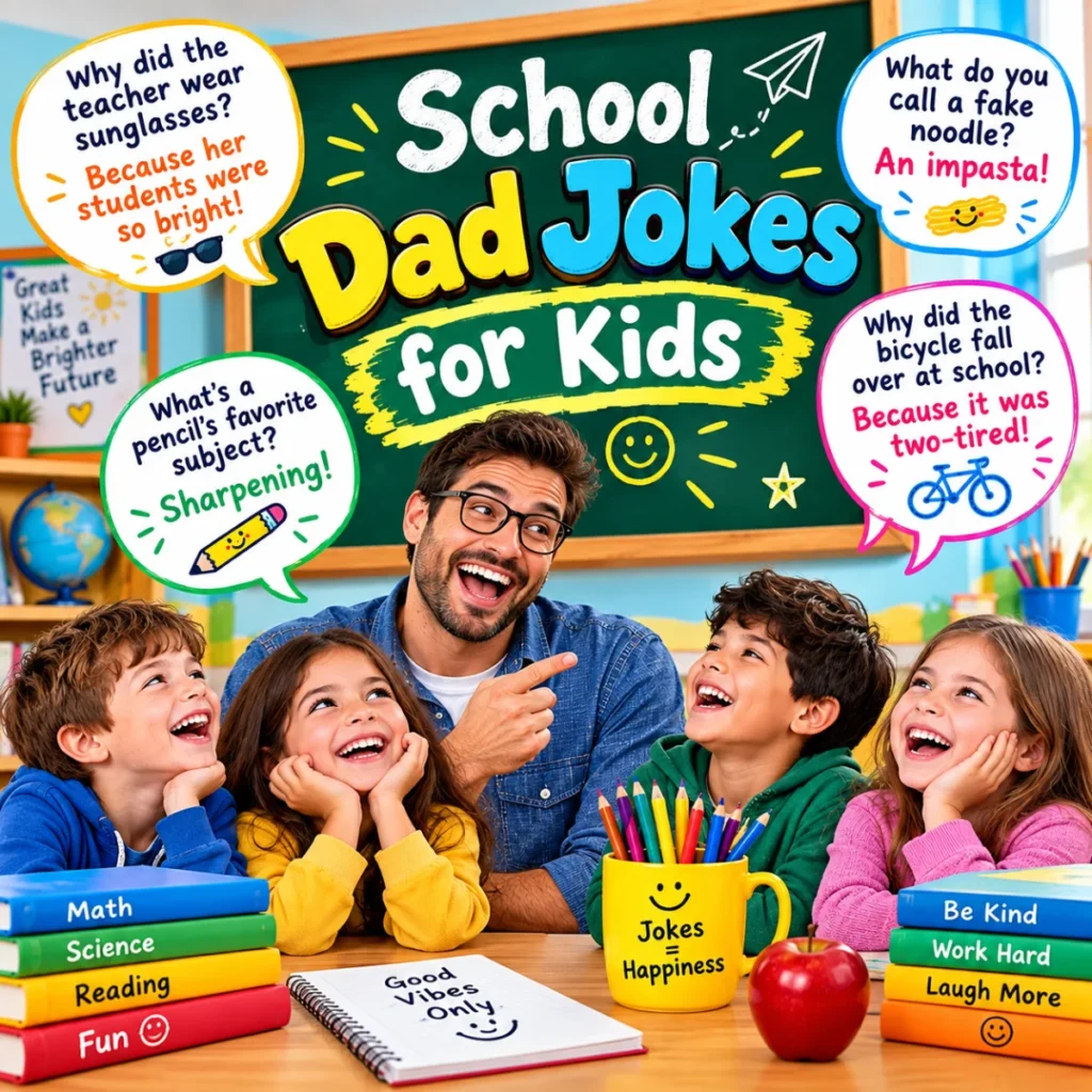 School Dad Jokes for Kids