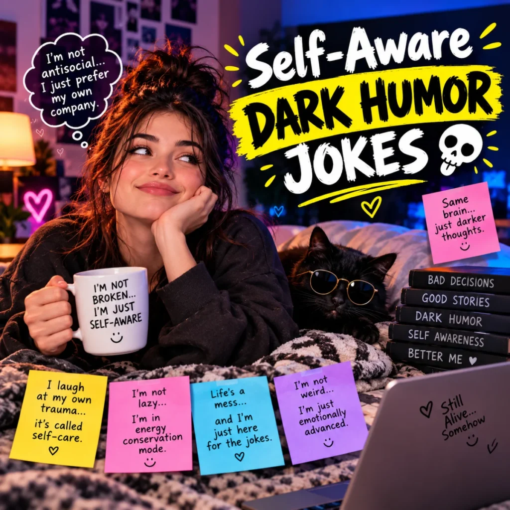 Self-Aware Dark Humor Jokes