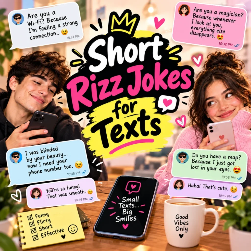 Short Rizz Jokes for Texts