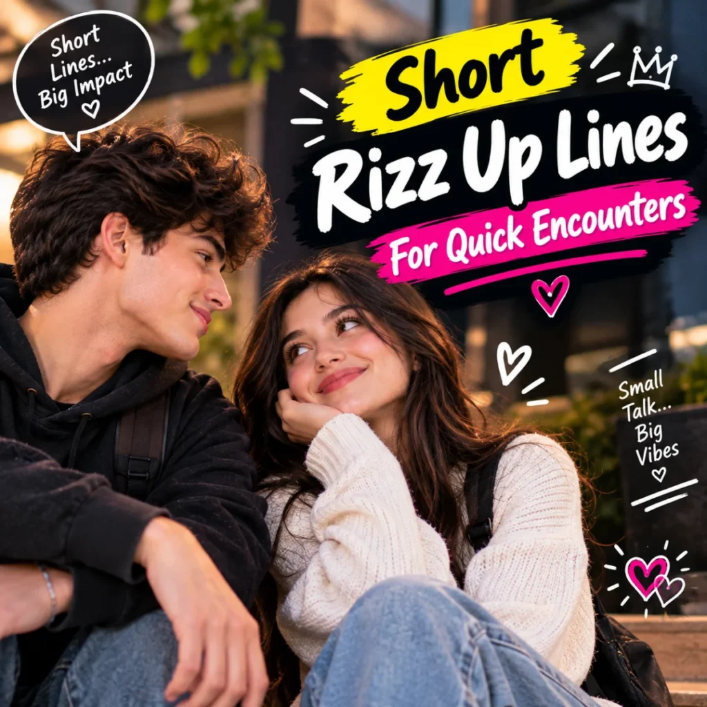 Short Rizz Up Lines For Quick Encounters