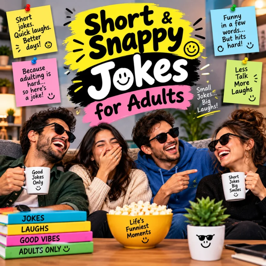 Short & Snappy Jokes for Adults