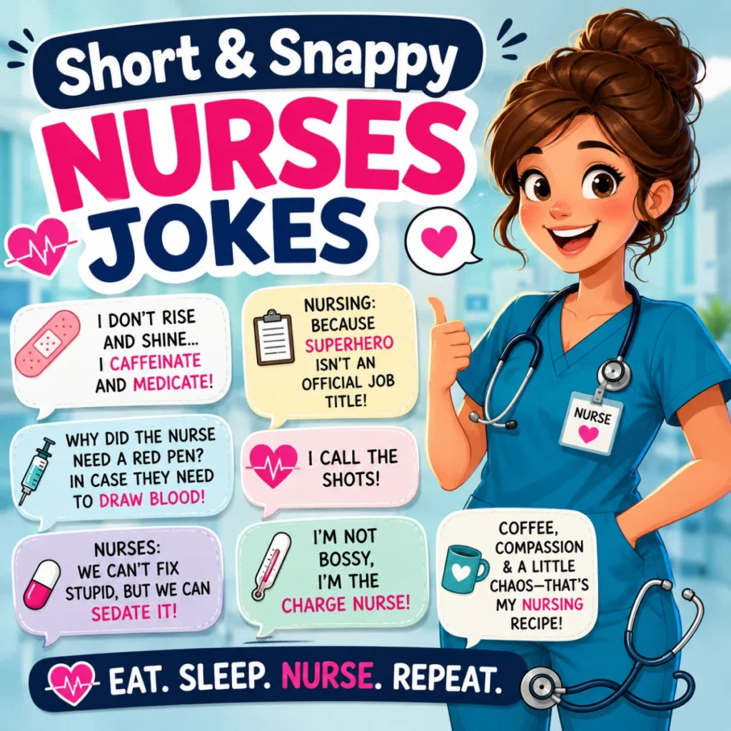 Short & Snappy Nurses Jokes