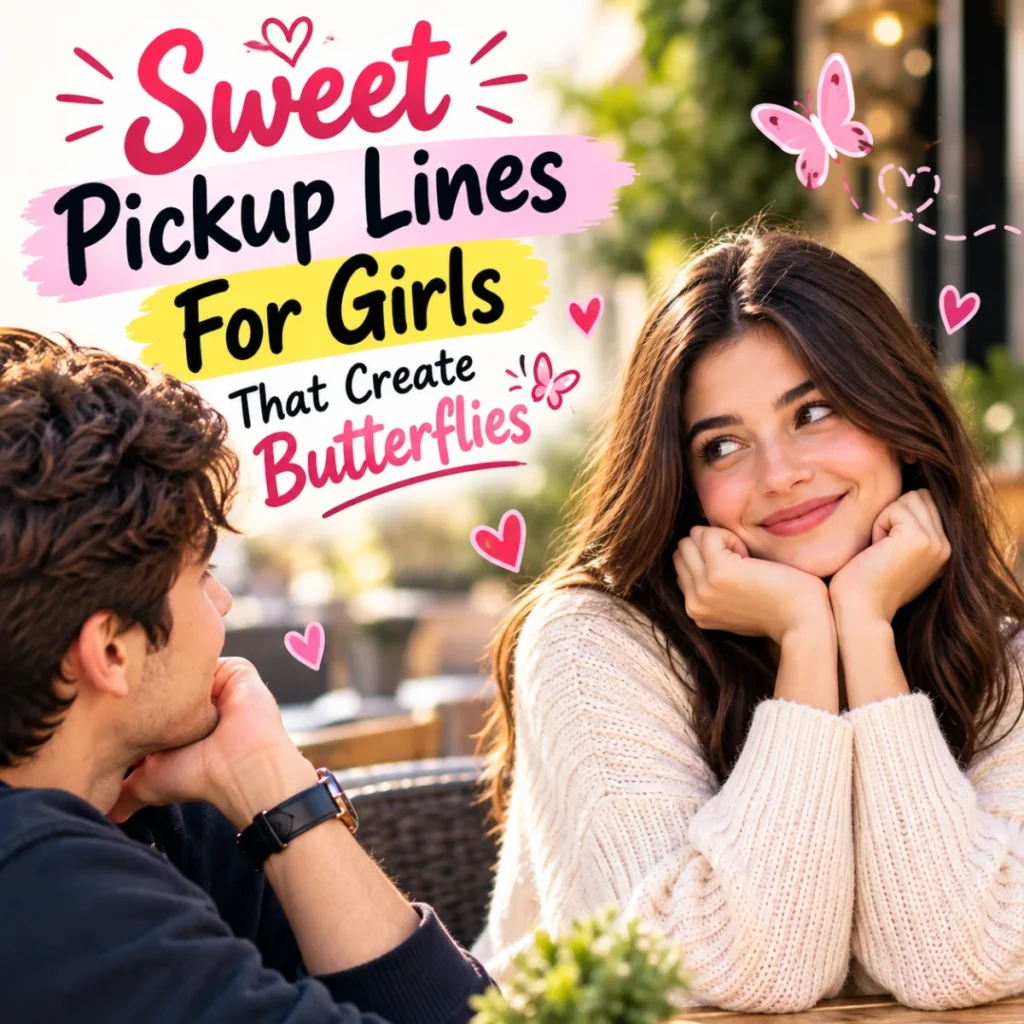 Sweet Pickup Lines For Girls That Create Butterflies