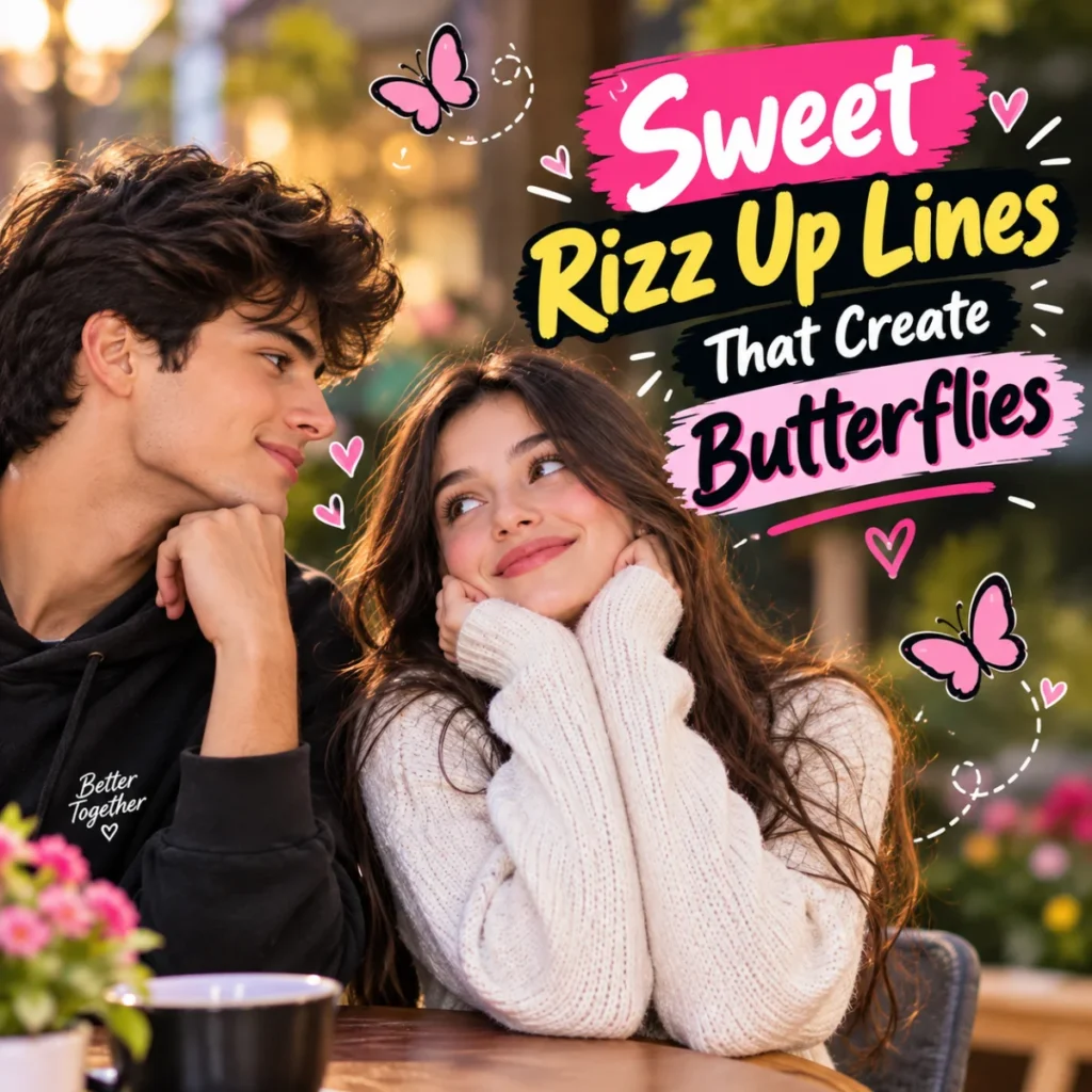 Sweet Rizz Up Lines That Create Butterflies