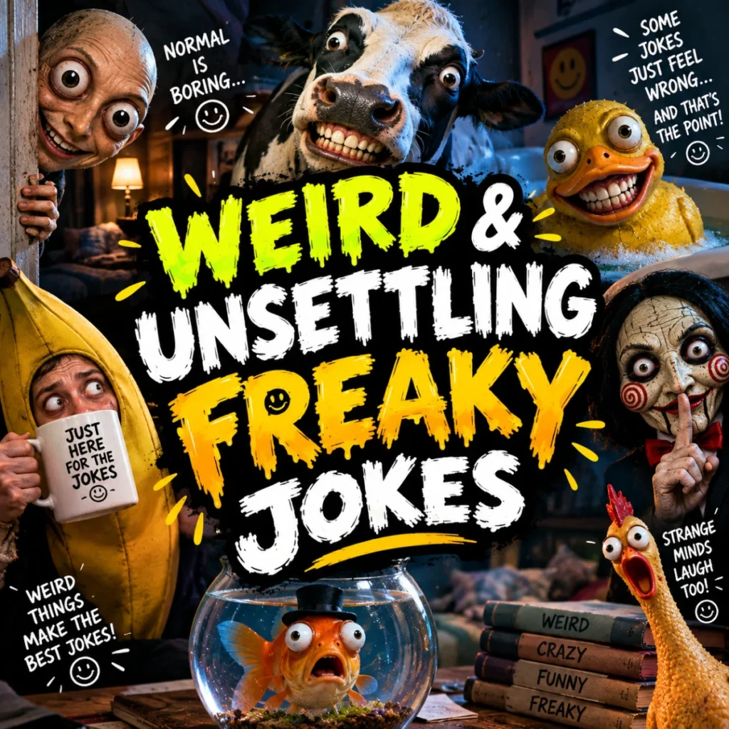 Weird & Unsettling Freaky Jokes