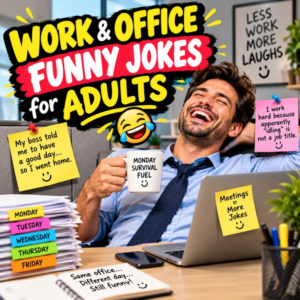 Work & Office Funny Jokes for Adults