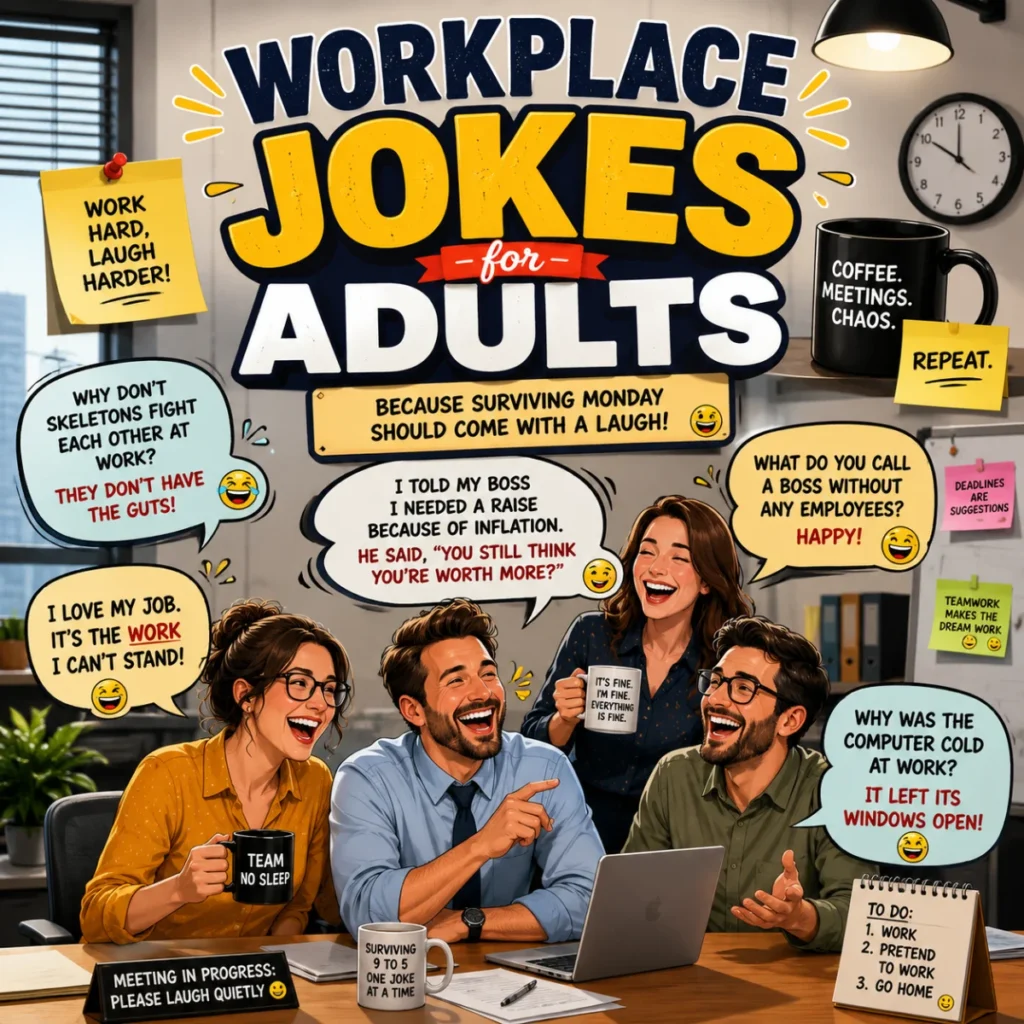Workplace Jokes for Adults