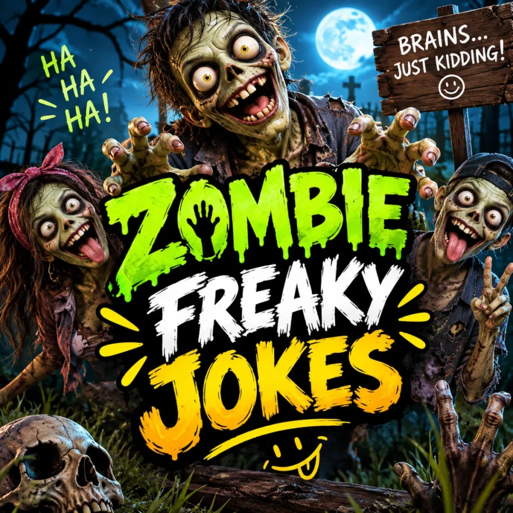 Zombie Freaky Jokes