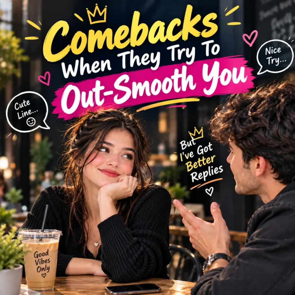 Comebacks When They Try To Out-Smooth You