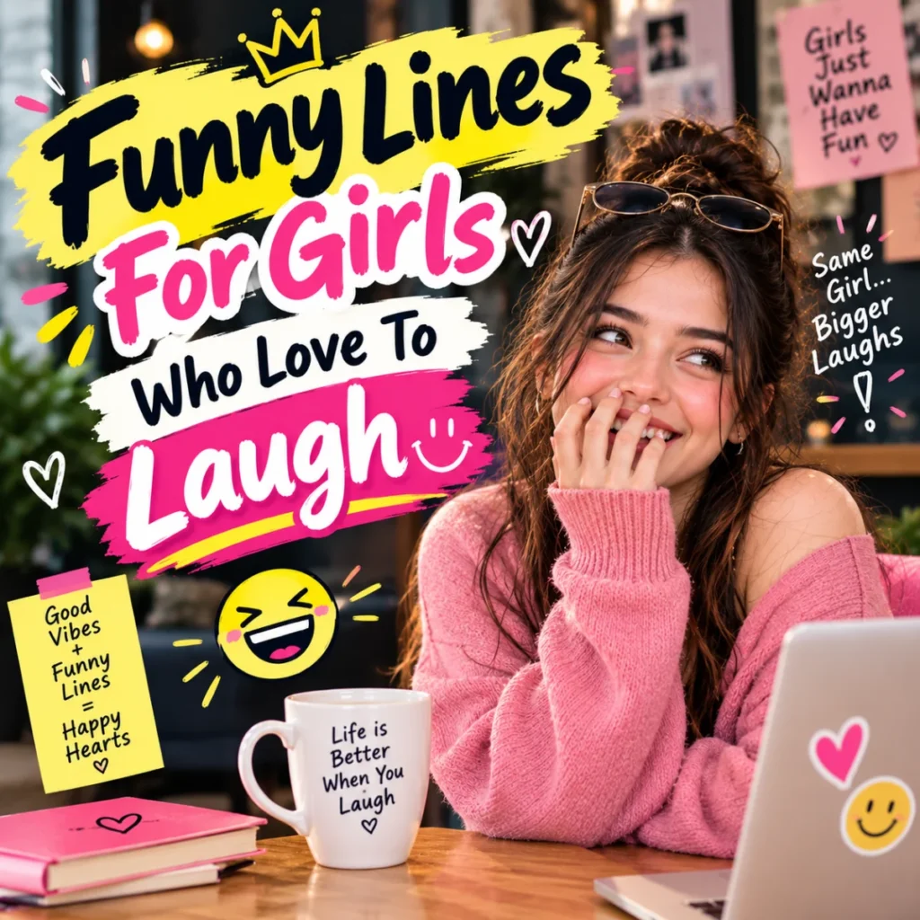 Funny Lines For Girls Who Love To Laugh